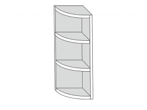 19.30.0р Полка угловая (h=913) радиусная  ЛДСП УНИ в Радужном - raduzhnyj.magazin-mebel74.ru | фото