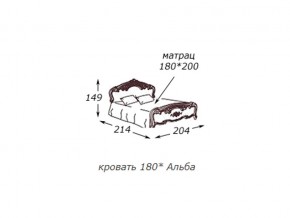 Кровать 2-х спальная 1800*2000 с ортопедом в Радужном - raduzhnyj.magazin-mebel74.ru | фото