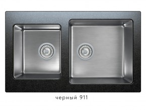 Мойка комбинированная Tolero twist TTS-840 Черный 911 в Радужном - raduzhnyj.magazin-mebel74.ru | фото