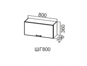 ШГ800/360 Шкаф навесной 800/360 (горизонт.) в Радужном - raduzhnyj.magazin-mebel74.ru | фото