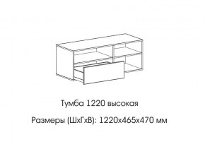 Тумба 1220 (высокая) в Радужном - raduzhnyj.magazin-mebel74.ru | фото